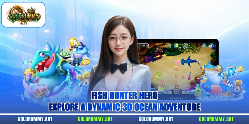 Fish Hunter Hero – Explore A Dynamic 3D Ocean Adventure